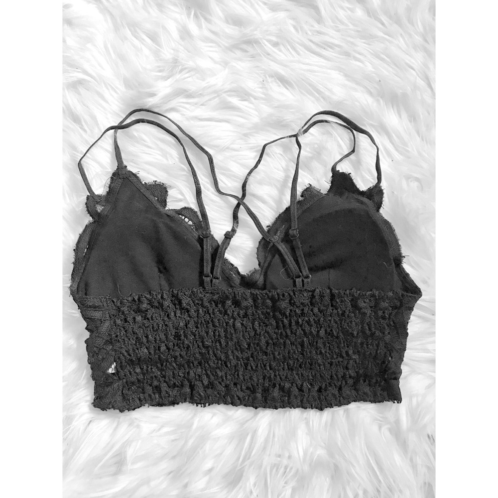 Black Lace Bralette - Picture 2 of 6
